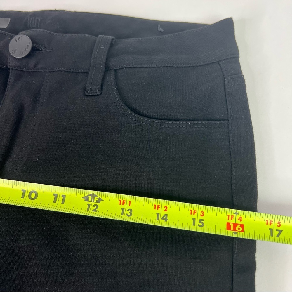 KUT From The KLOTH Women’s MIA Toothpick Skinny Jegging Pant Sz 2 Black Stretch - Picture 10 of 14